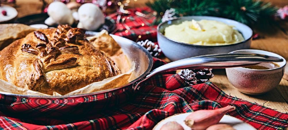 sitram Rôti de bœuf en croûte feuilletée avec farce