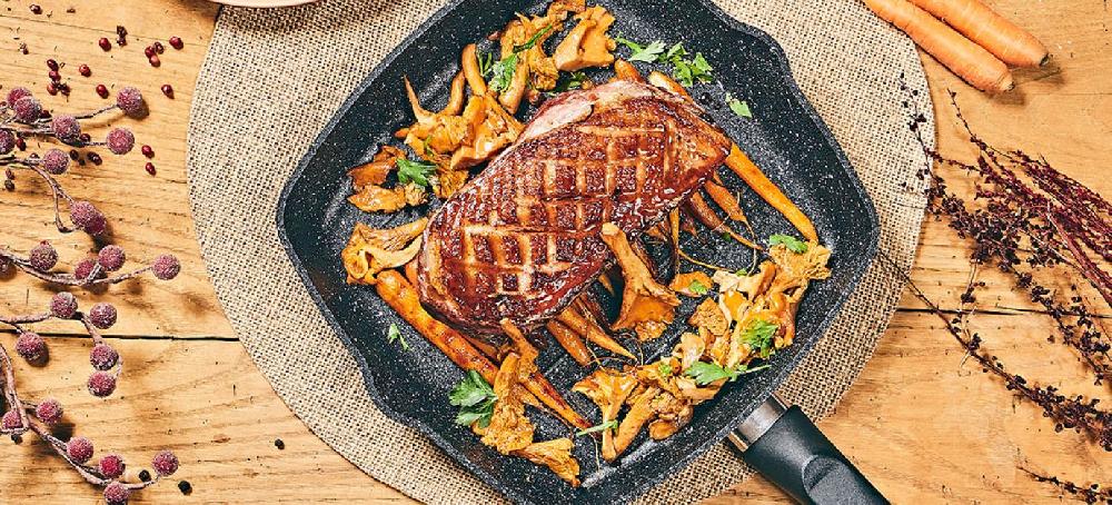 sitram Carottes grillées à l'orange et magrets