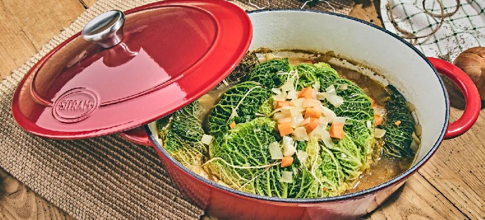 sitram Chou vert frisé farci