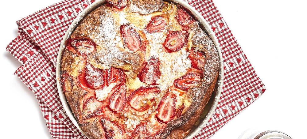 sitram Clafoutis aux fraises et nougat