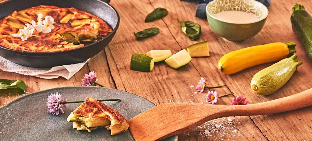 sitram Clafoutis de courgettes à la poêle