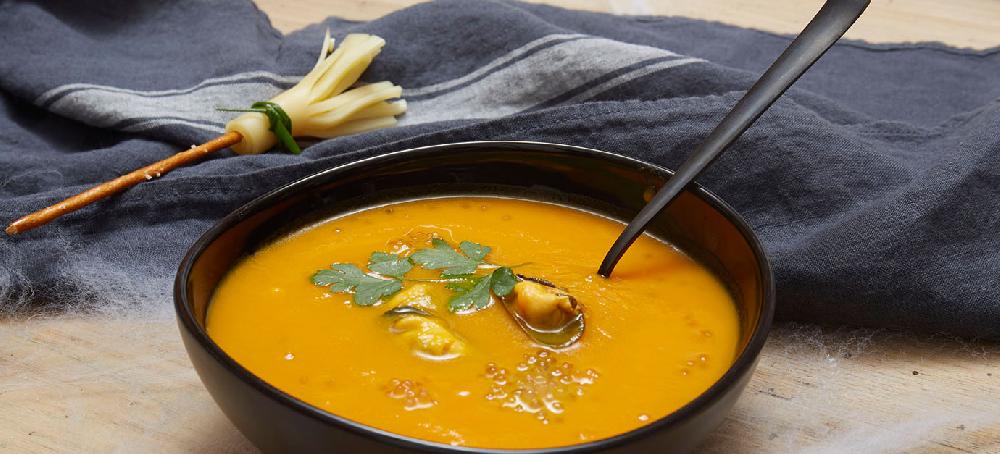 sitram Crème de butternut aux moules de bouchot