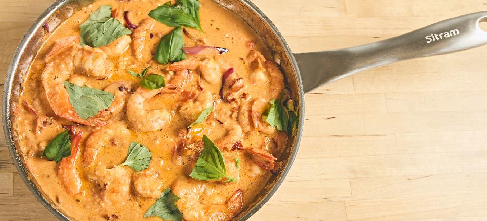 sitram Crevettes à la Toscane riz noir