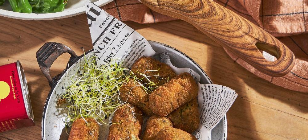 sitram Padron y croquetas