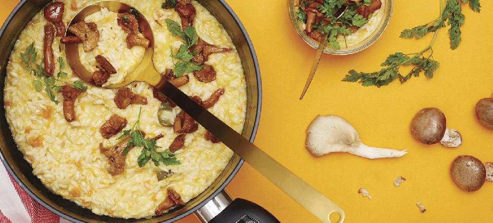sitram Risotto aux girolles et potimarron