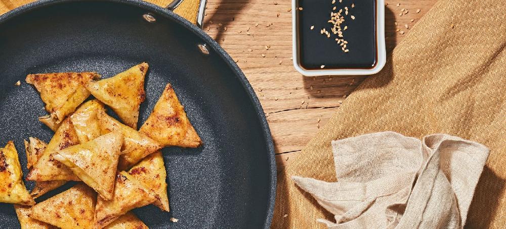 sitram Samoussa au poulet et curcuma