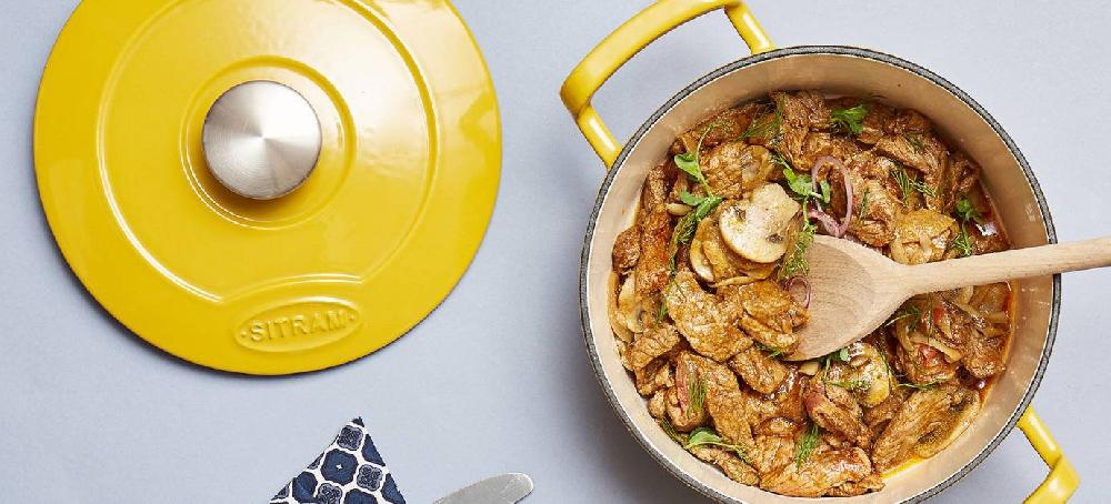 sitram Sauté de boeuf façon Stroganoff