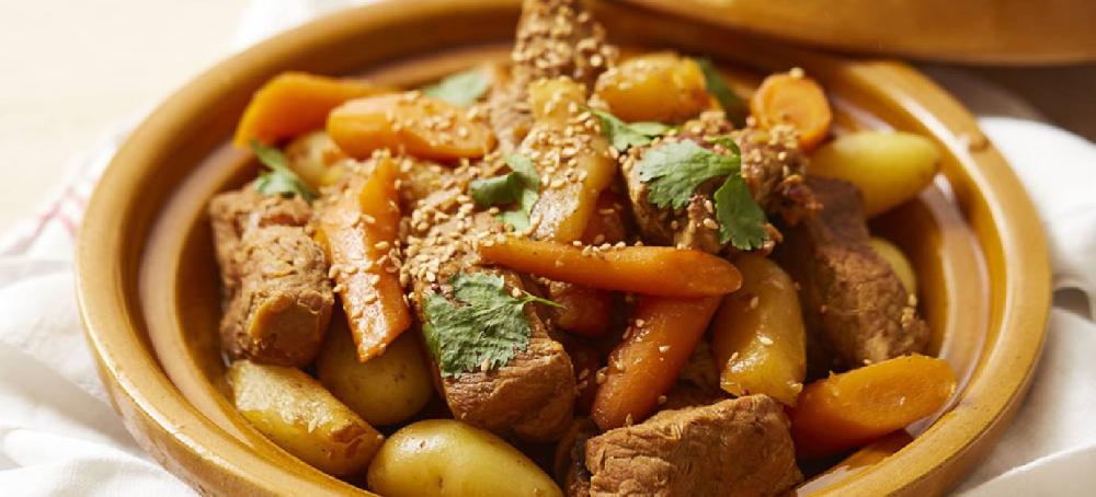 sitram Tajine de veau au coing carottes et miel