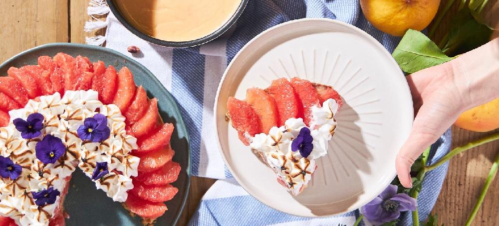 sitram Tarte au pamplemousse meringuée