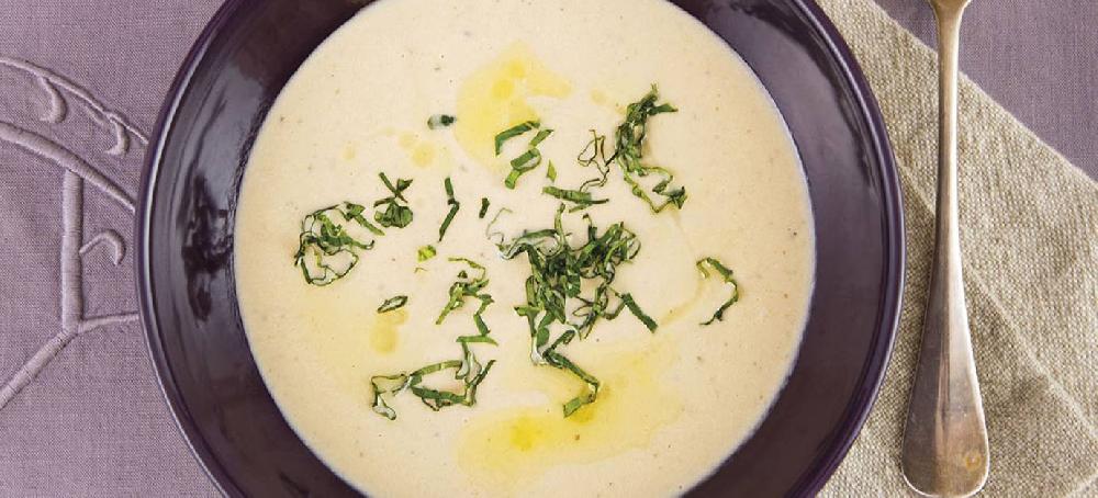 sitram Velouté d'aubergines au pistou