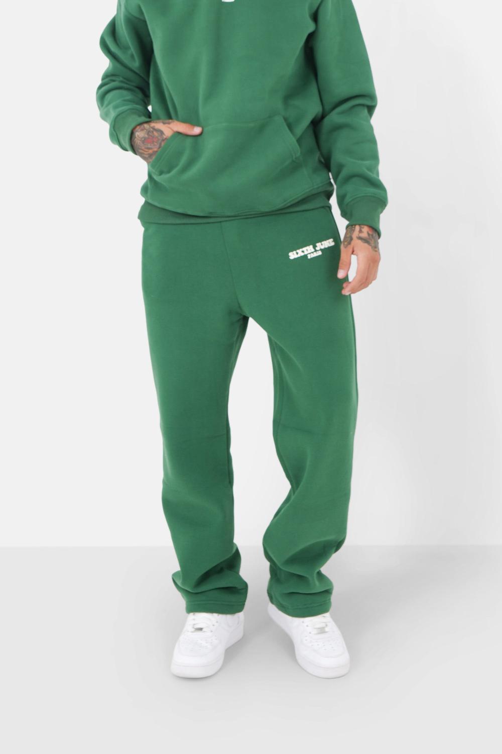 sixth june Jogging molletonné print rétro Vert foncé