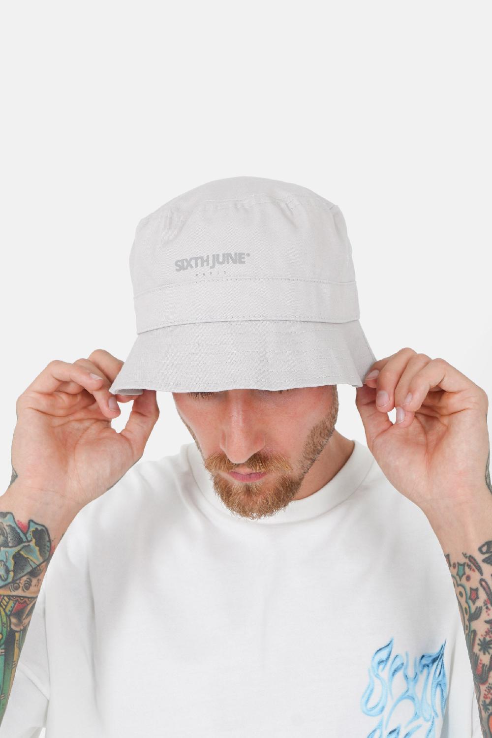 Sixth June Bob Bande Logo Gris Clair