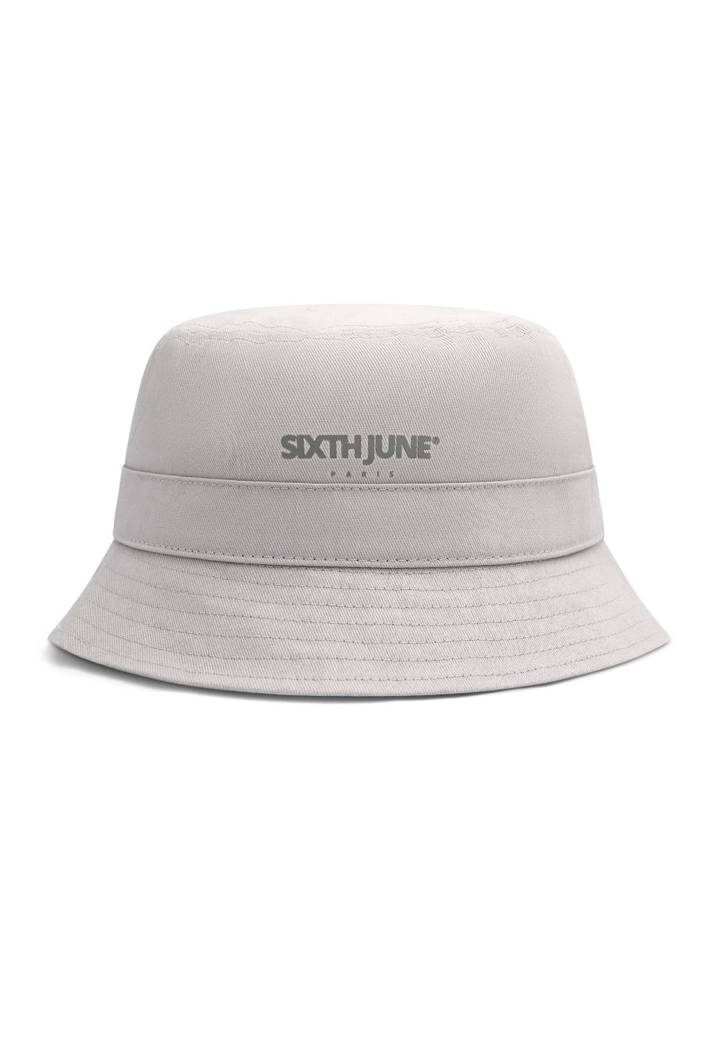 sixth june Bob bande logo Gris clair