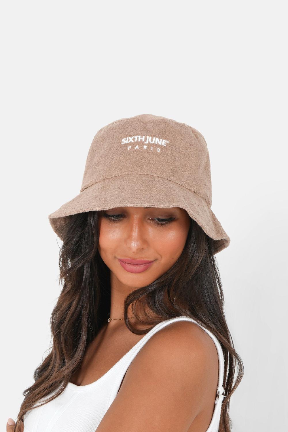 Sixth June Bob Texturé Logo Beige