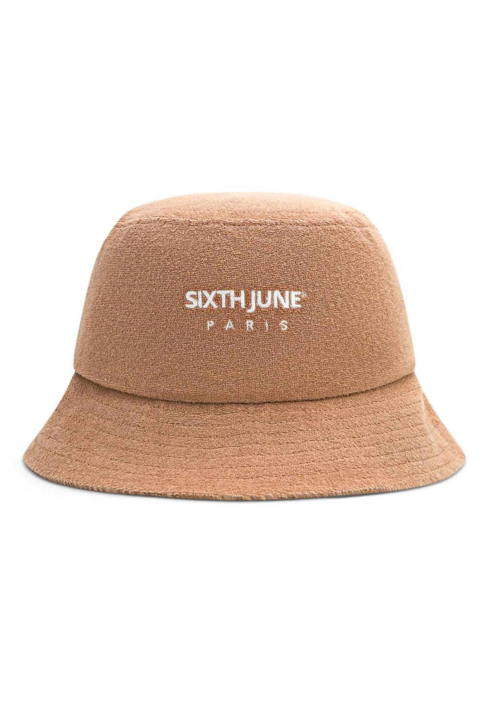 sixth june Bob texturé logo Beige