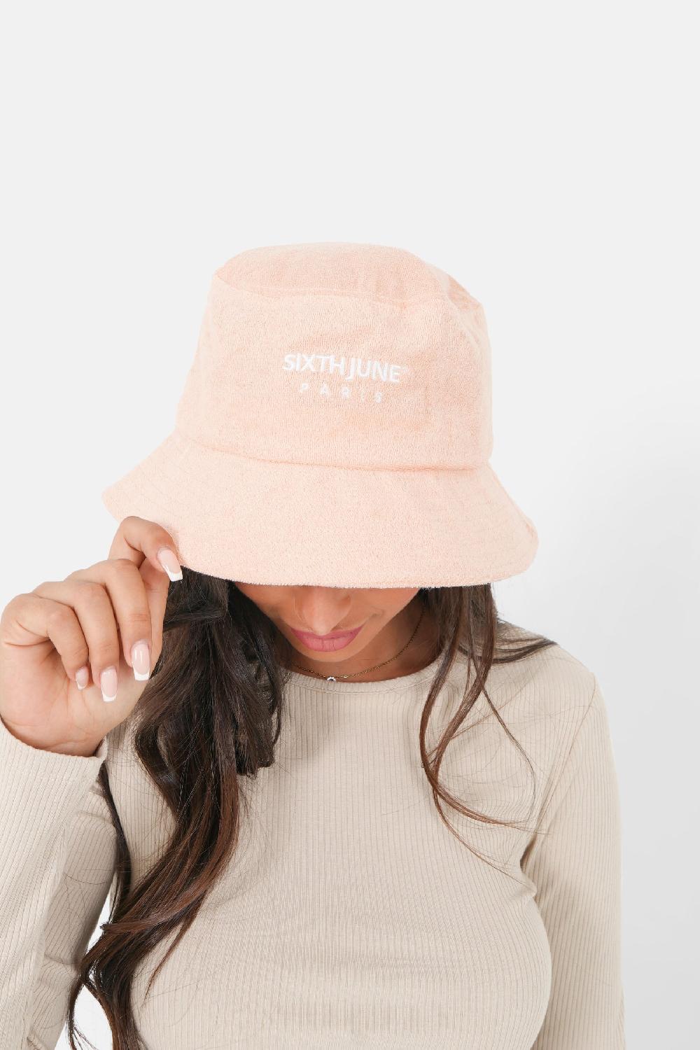 Sixth June Bob Texturé Logo Orange Clair