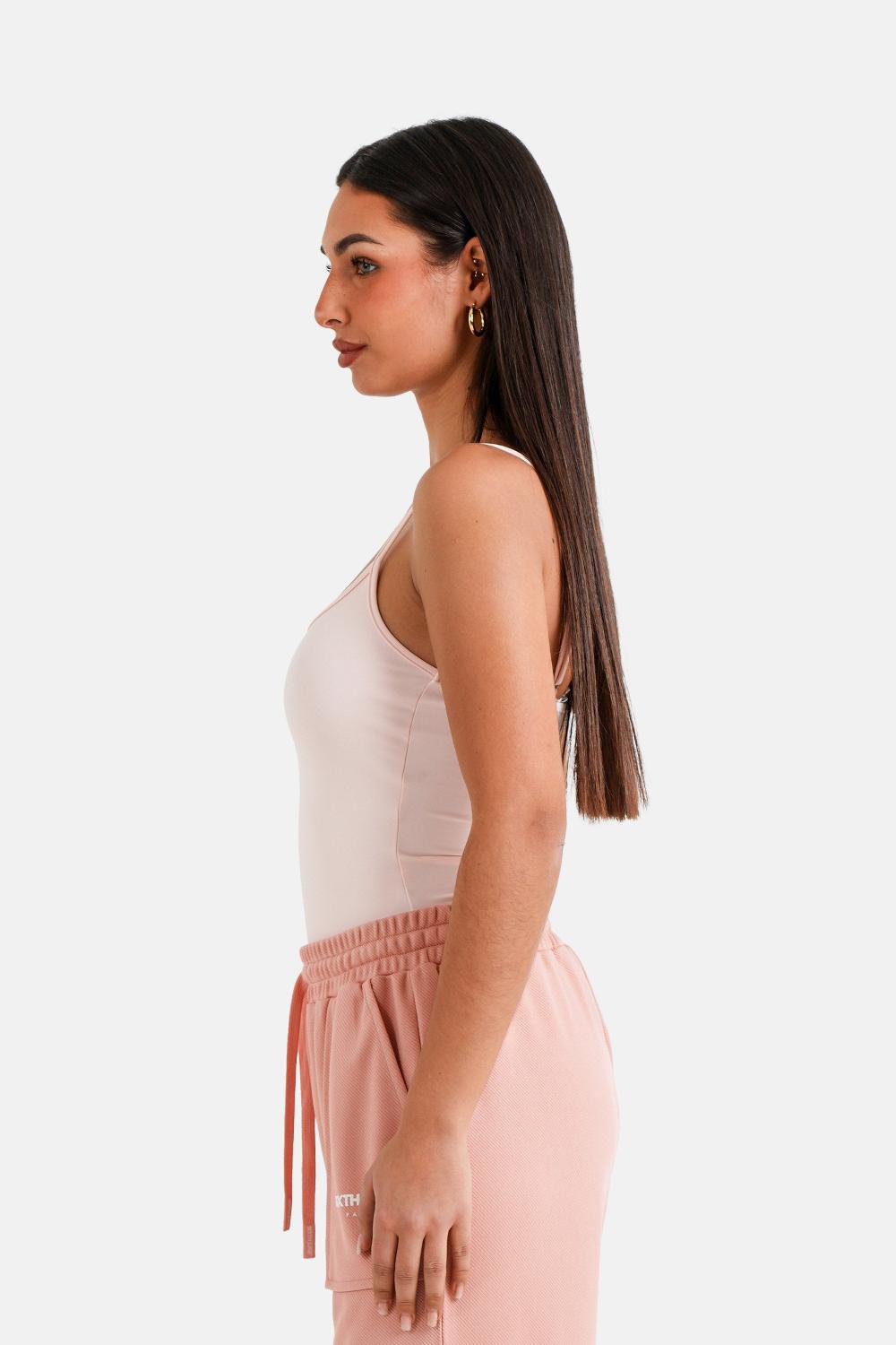 Sixth June Body Lycra Logo Rose Clair