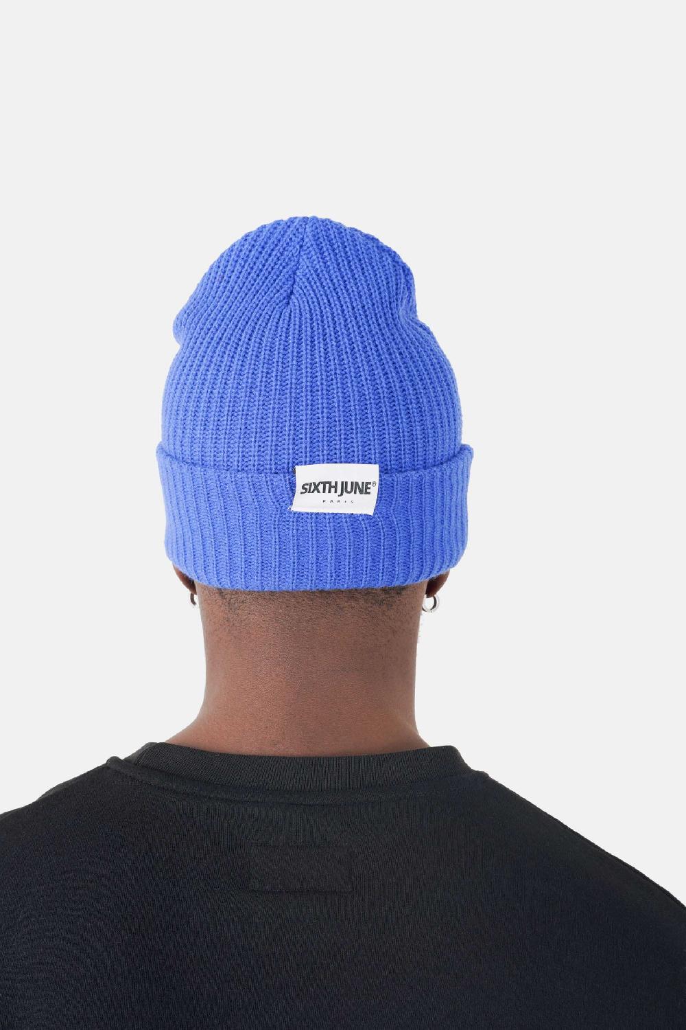 Sixth June Bonnet Logo Brodé Bleu Foncé