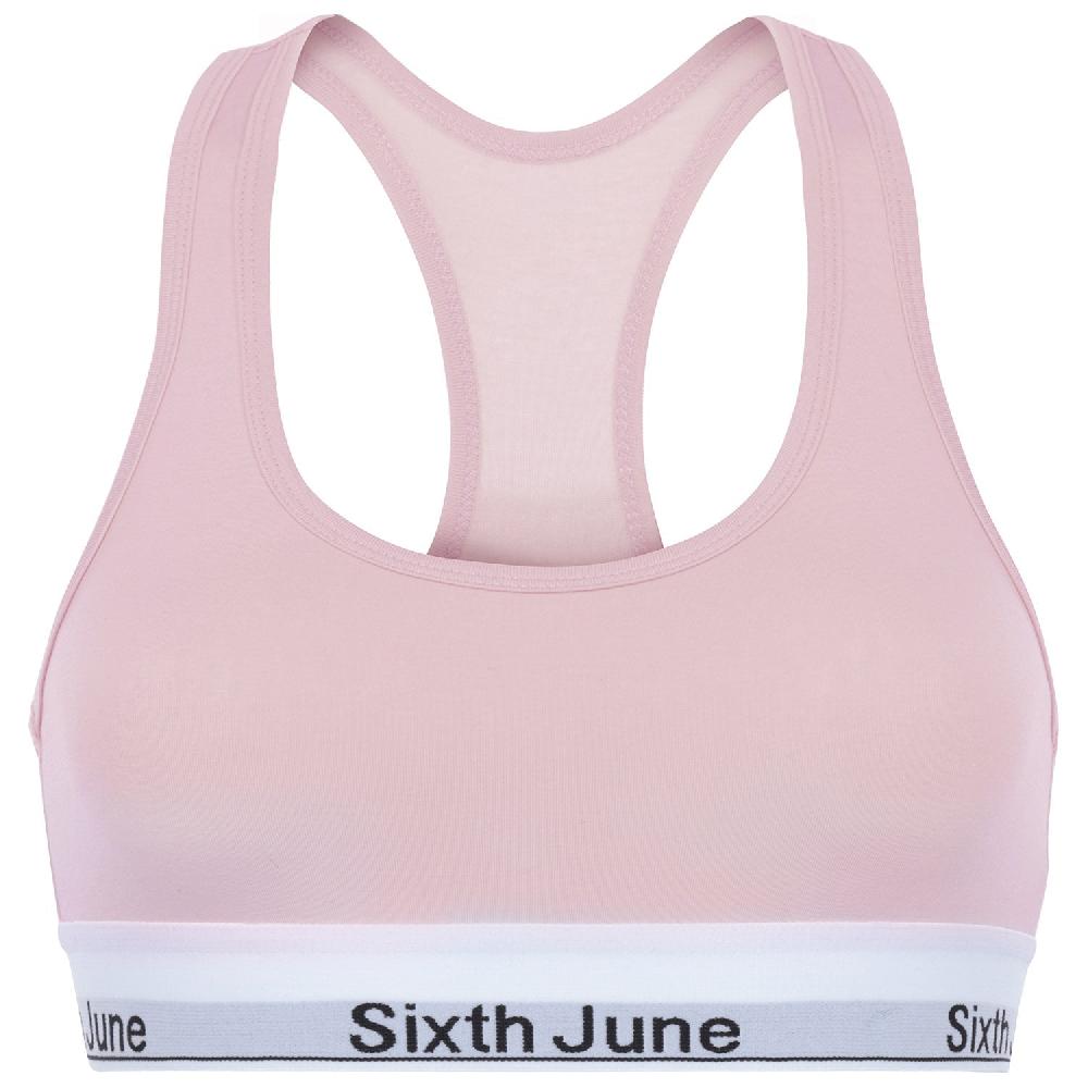 sixth june Brassière dos croisé Rose
