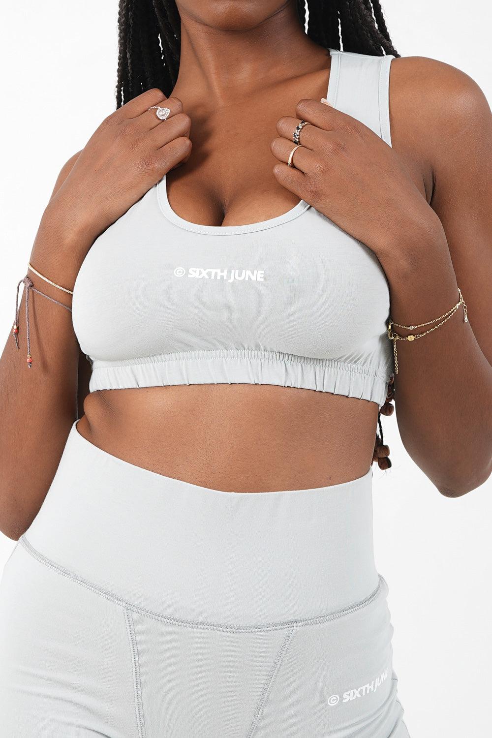 Sixth June Brassière Logo Imprimé Vert Clair