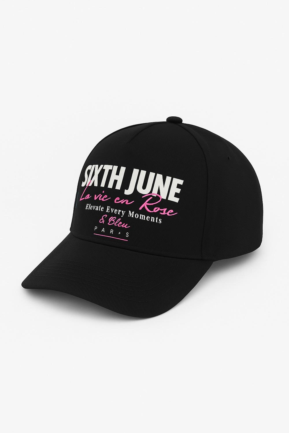 sixth june Casquette elevate Noir