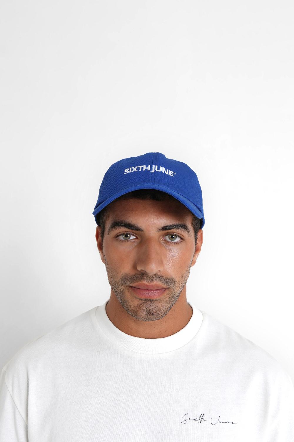 Sixth June Casquette Les Halles Logo Bleu Foncé