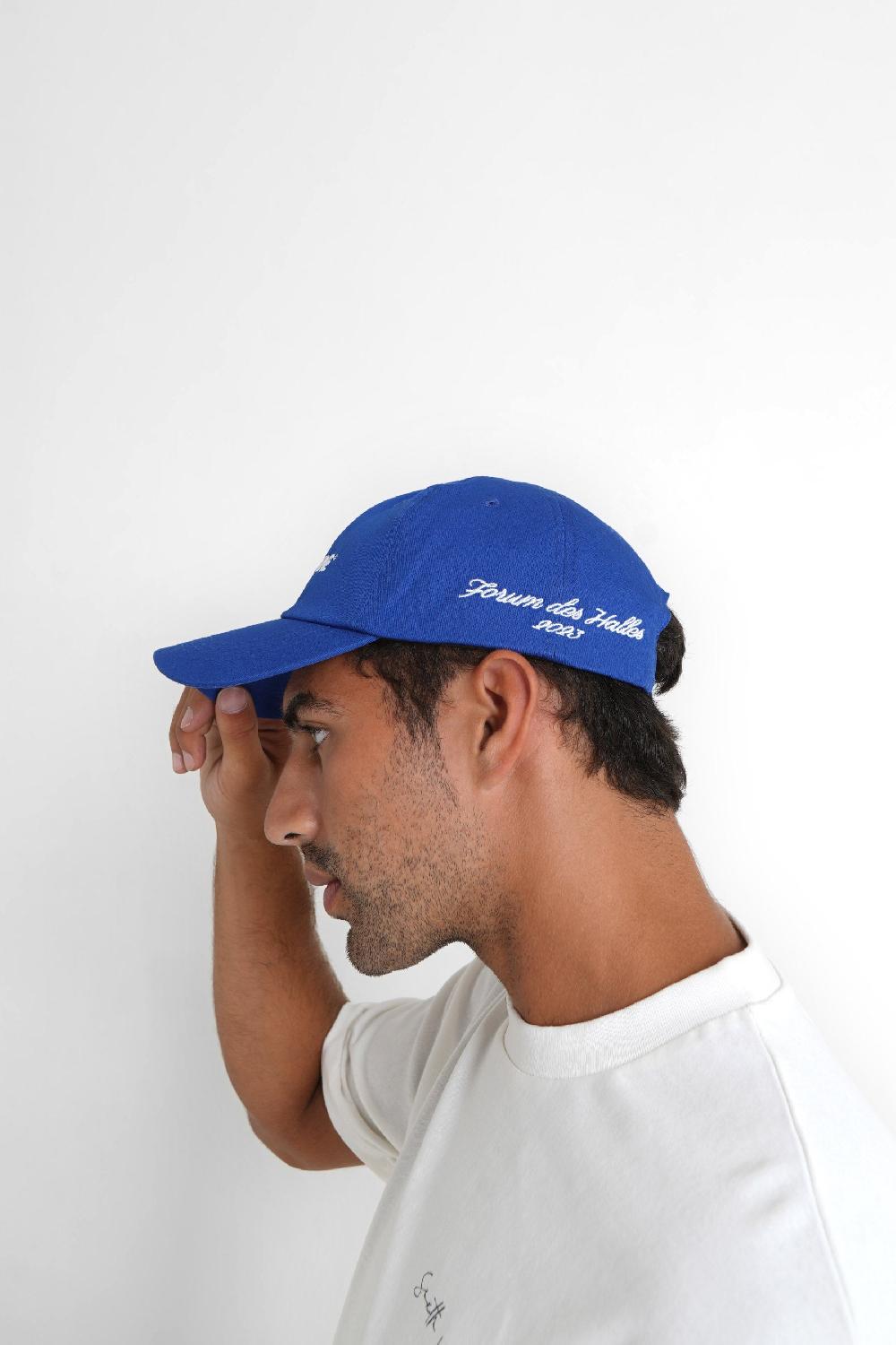 Sixth June Casquette Les Halles Logo Bleu Foncé