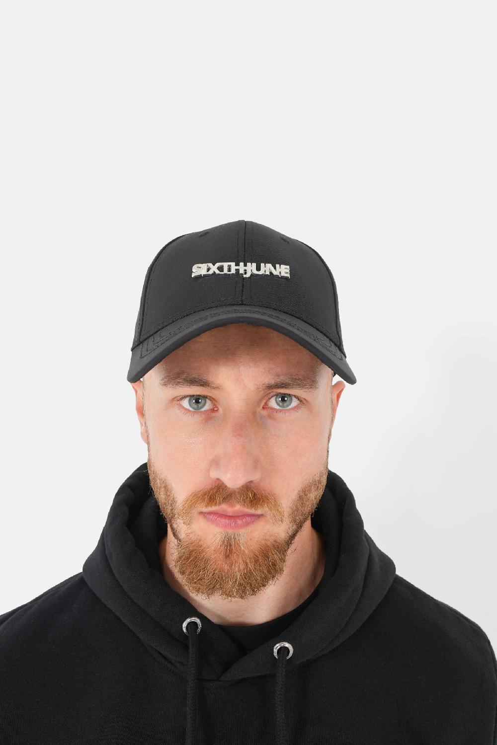 Sixth June Casquette Logo Métallique Noir