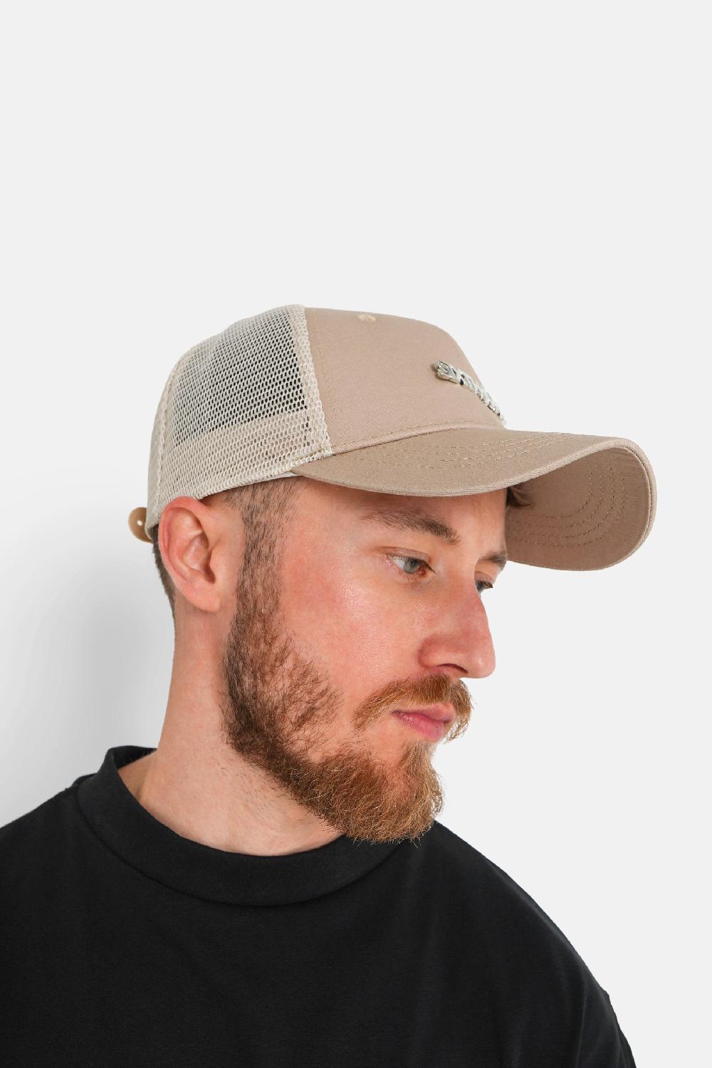 Sixth June Casquette Logo Métallique Nylon Beige