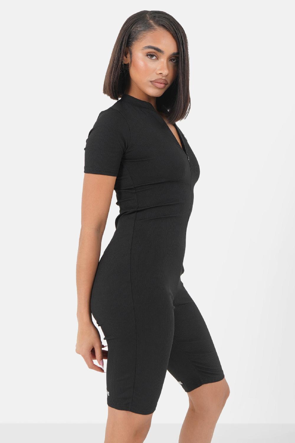 Sixth June Combishort Côtelée Noir