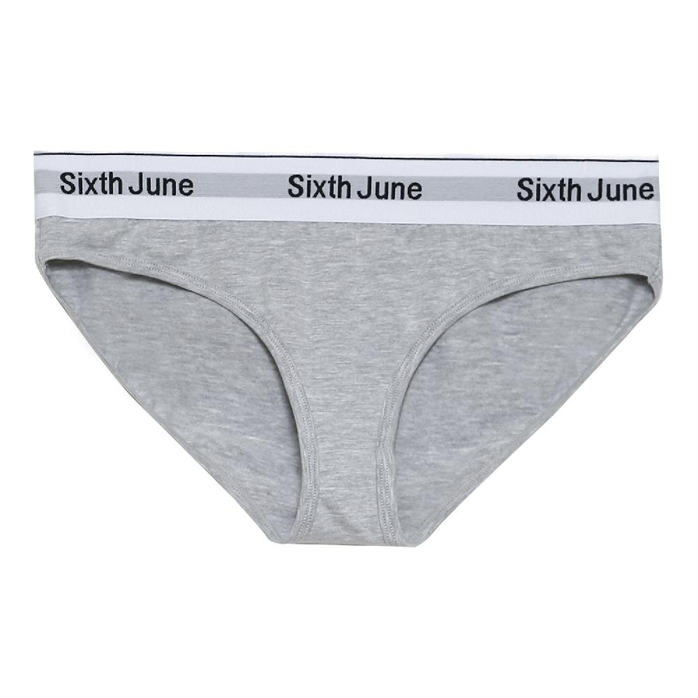 sixth june Culotte bande élastique Gris