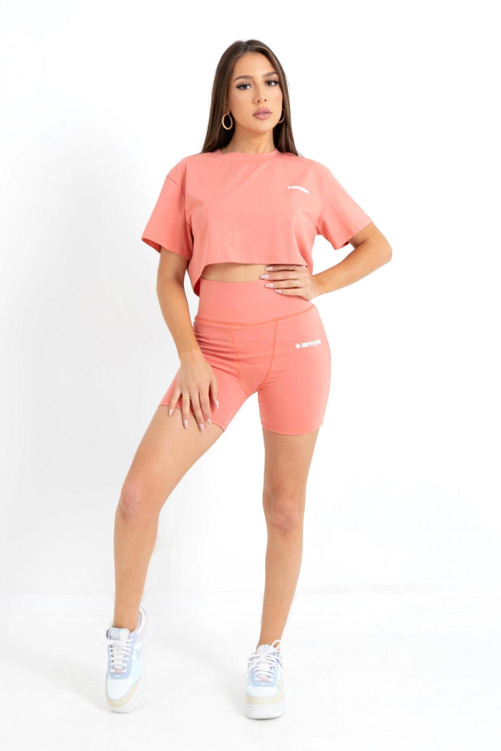 Sixth June Cycliste Court Logo Rose