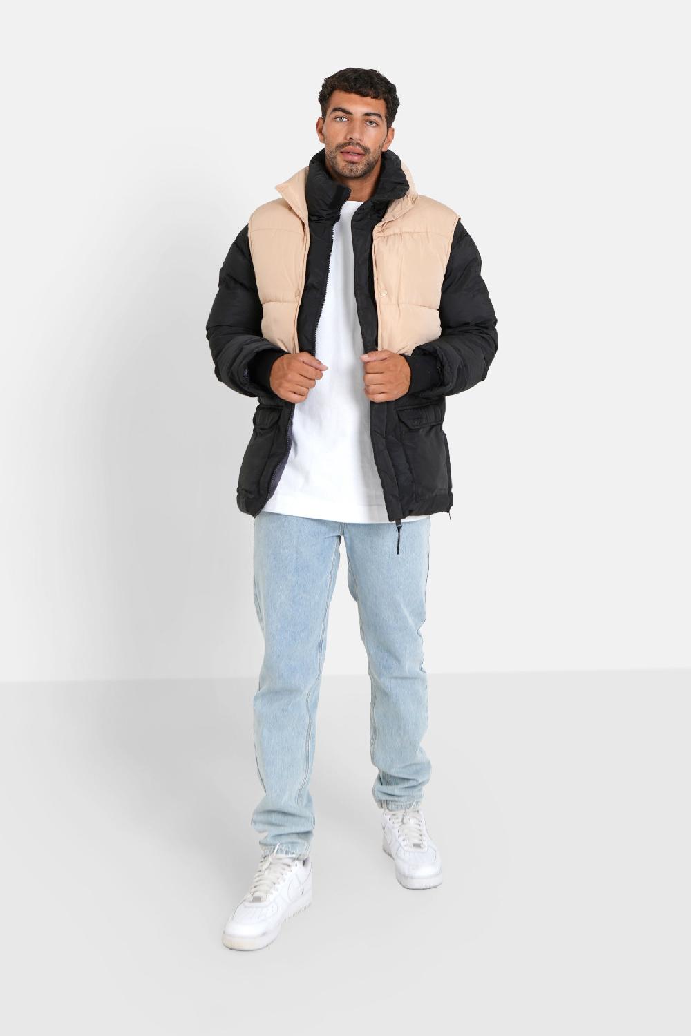 Sixth June Doudoune Amovible Sans Manches Noir