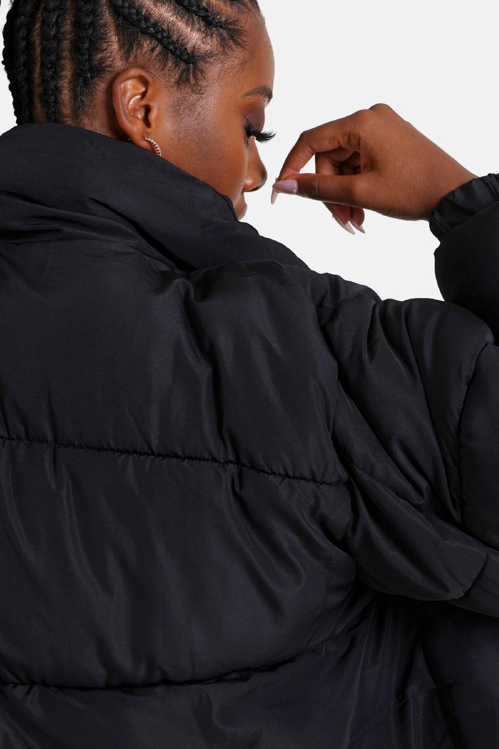 Sixth June Doudoune Courte Matelassée Noir