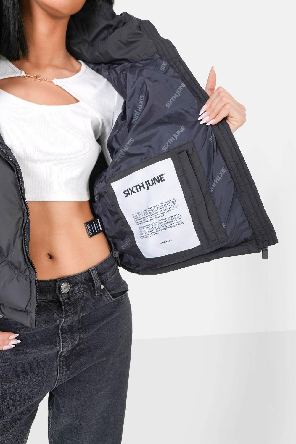 Sixth June Doudoune Courte Matelassée V Noir