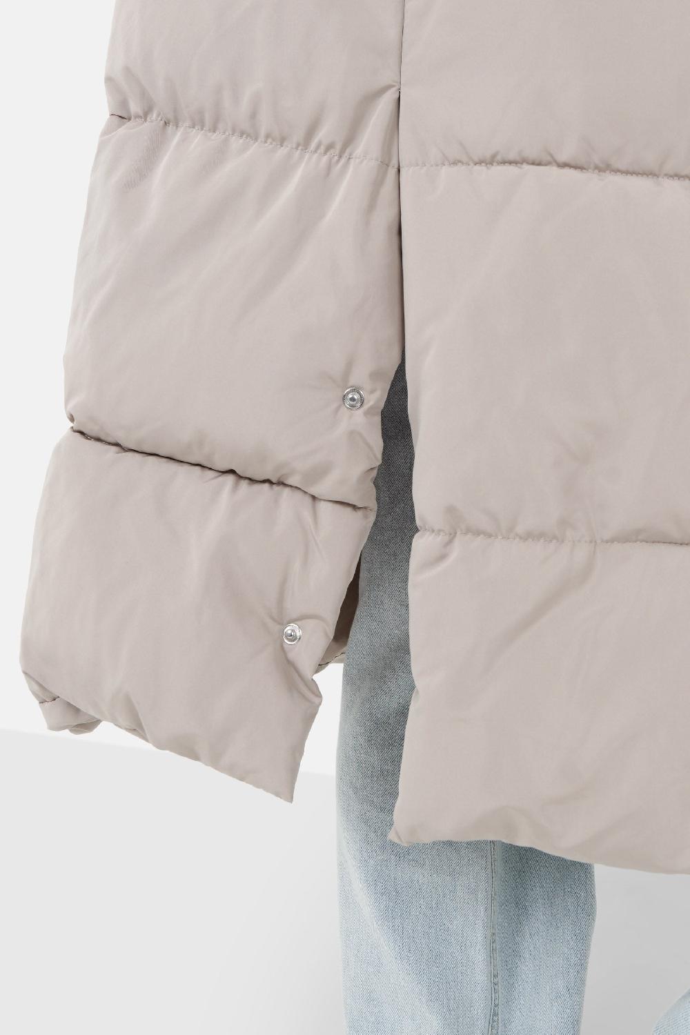 Sixth June Doudoune Longue Oversize Beige