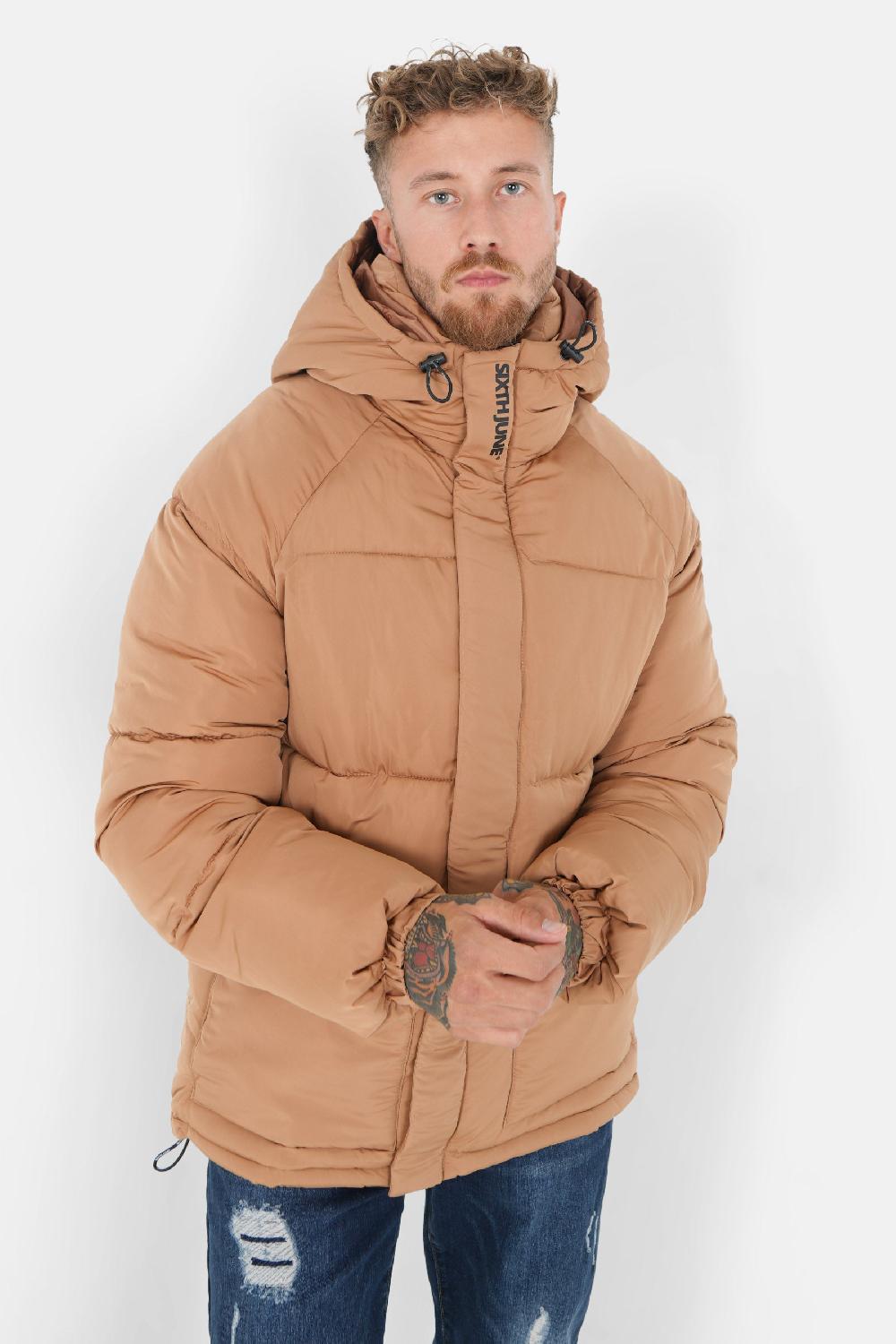 sixth june Doudoune matelassée courte Marron