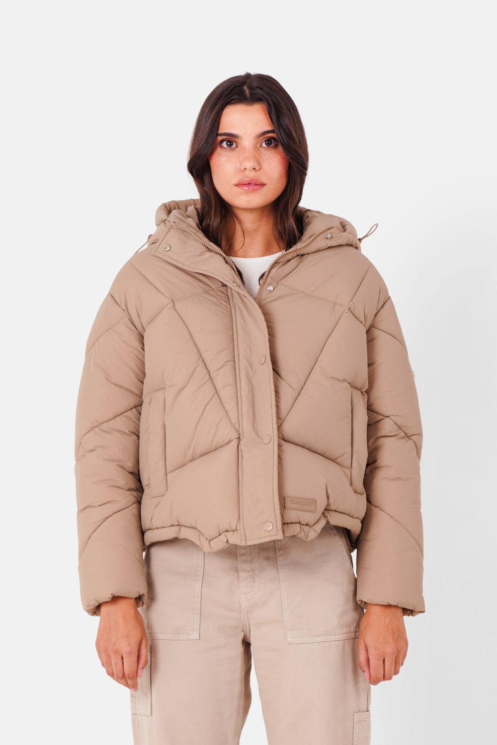 sixth june Doudoune montagne matelassée Beige