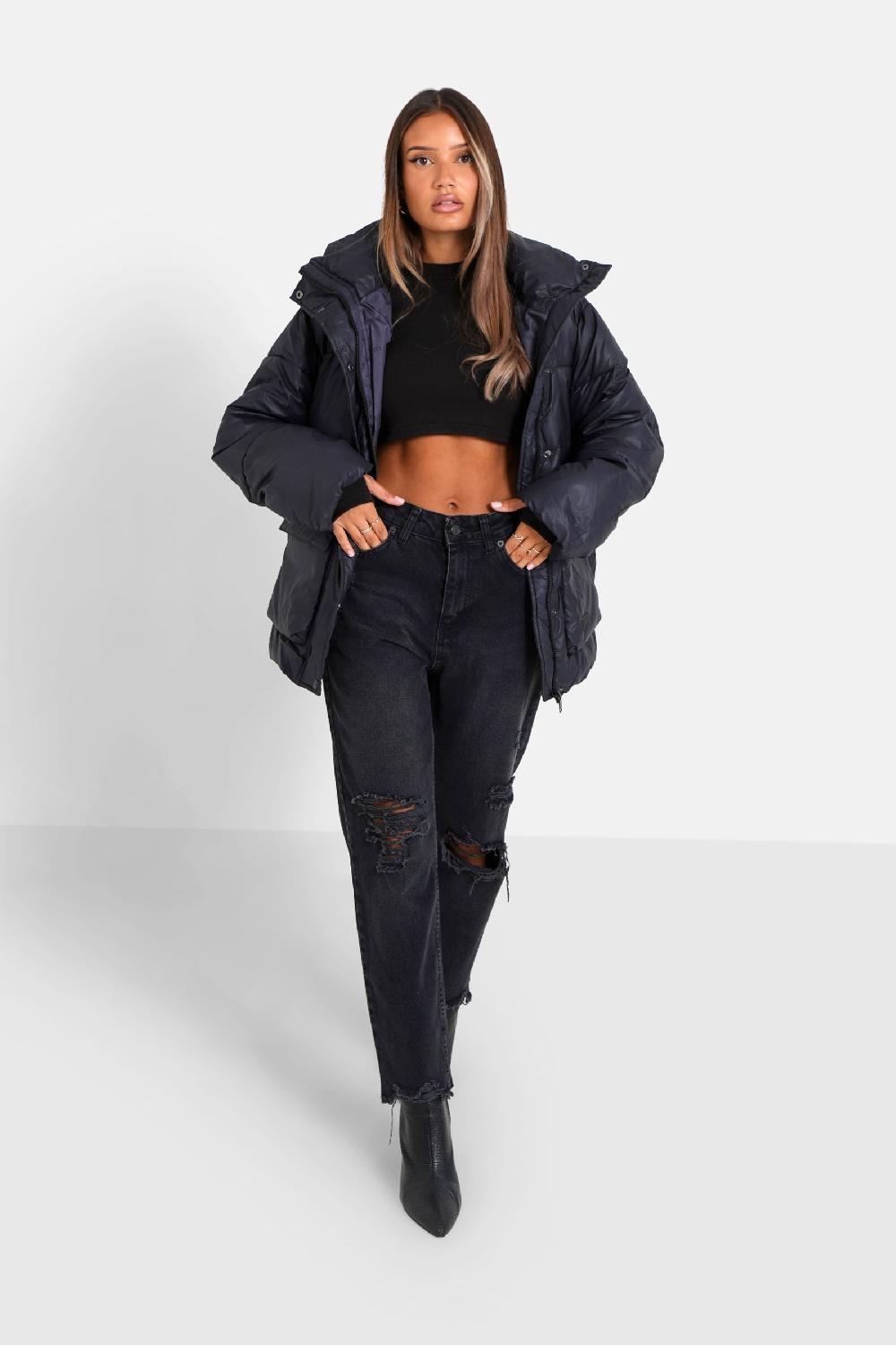 Sixth June Doudoune Oversize Matte Noire