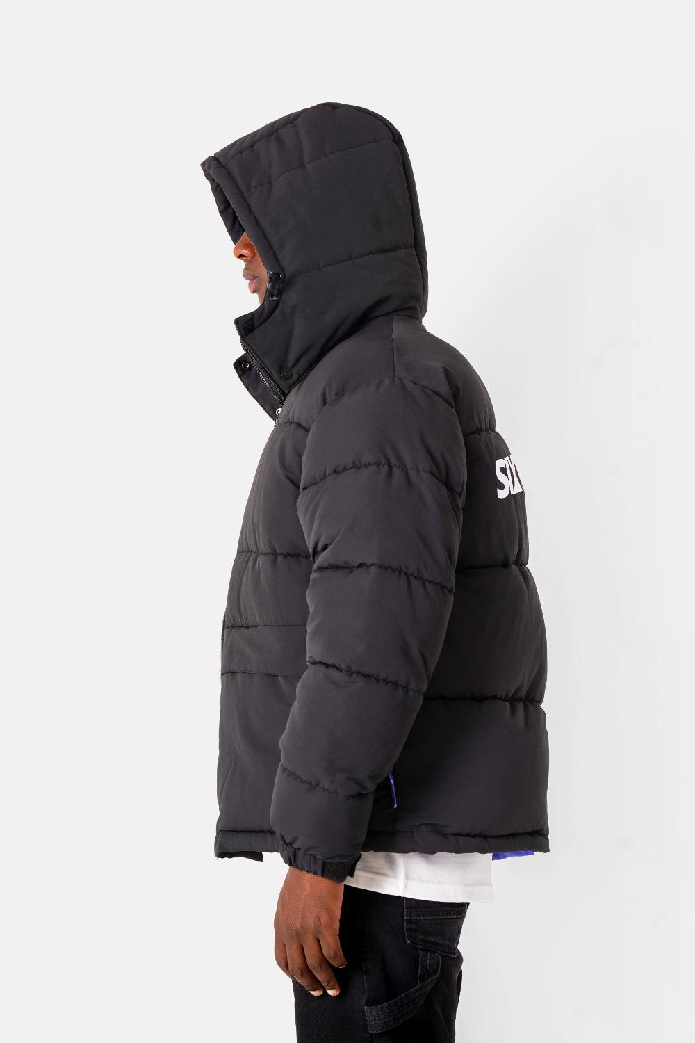 Sixth June Doudoune Poches Bicolore Noir