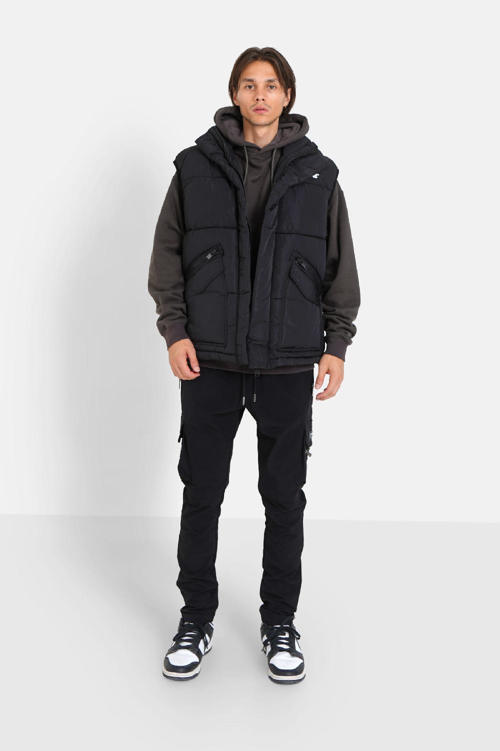 Sixth June Doudoune Sans Manches Matelassée Noir