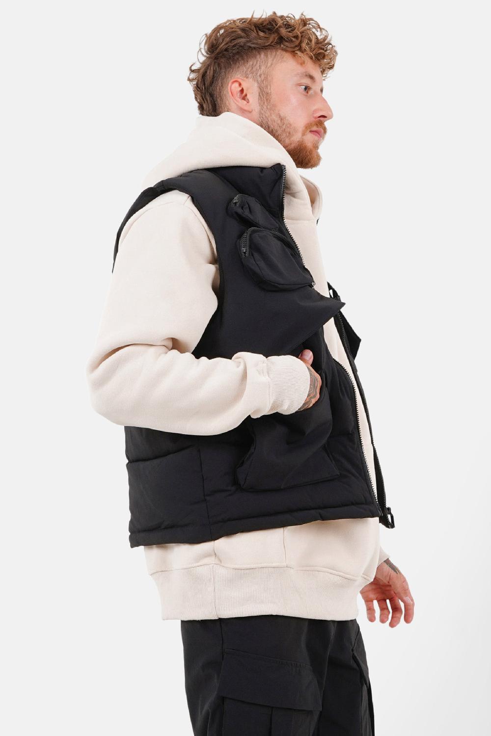 Sixth June Doudoune Sans Manches Nylon Noir