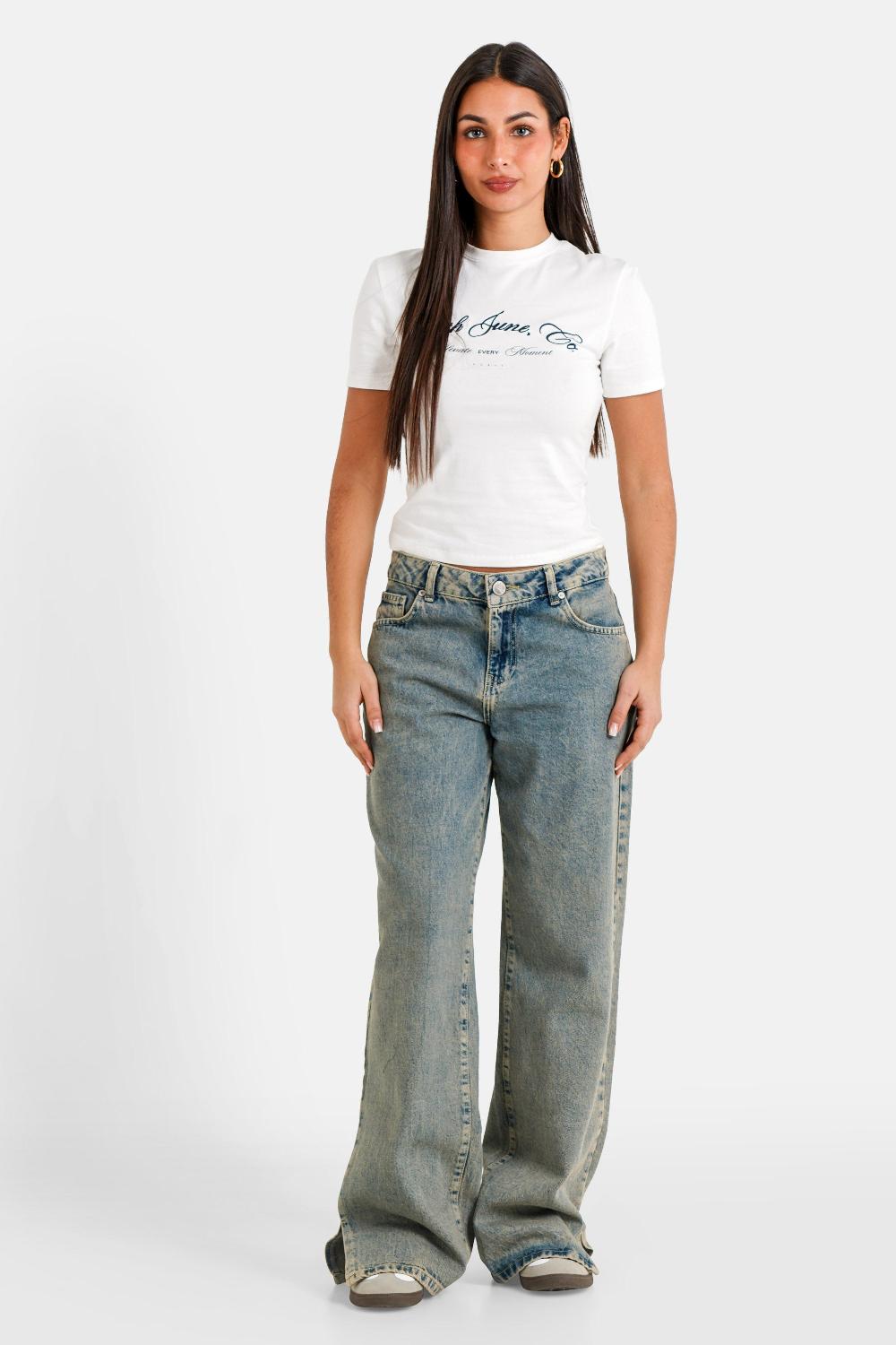 Sixth June Jean Denim Bleu Foncé