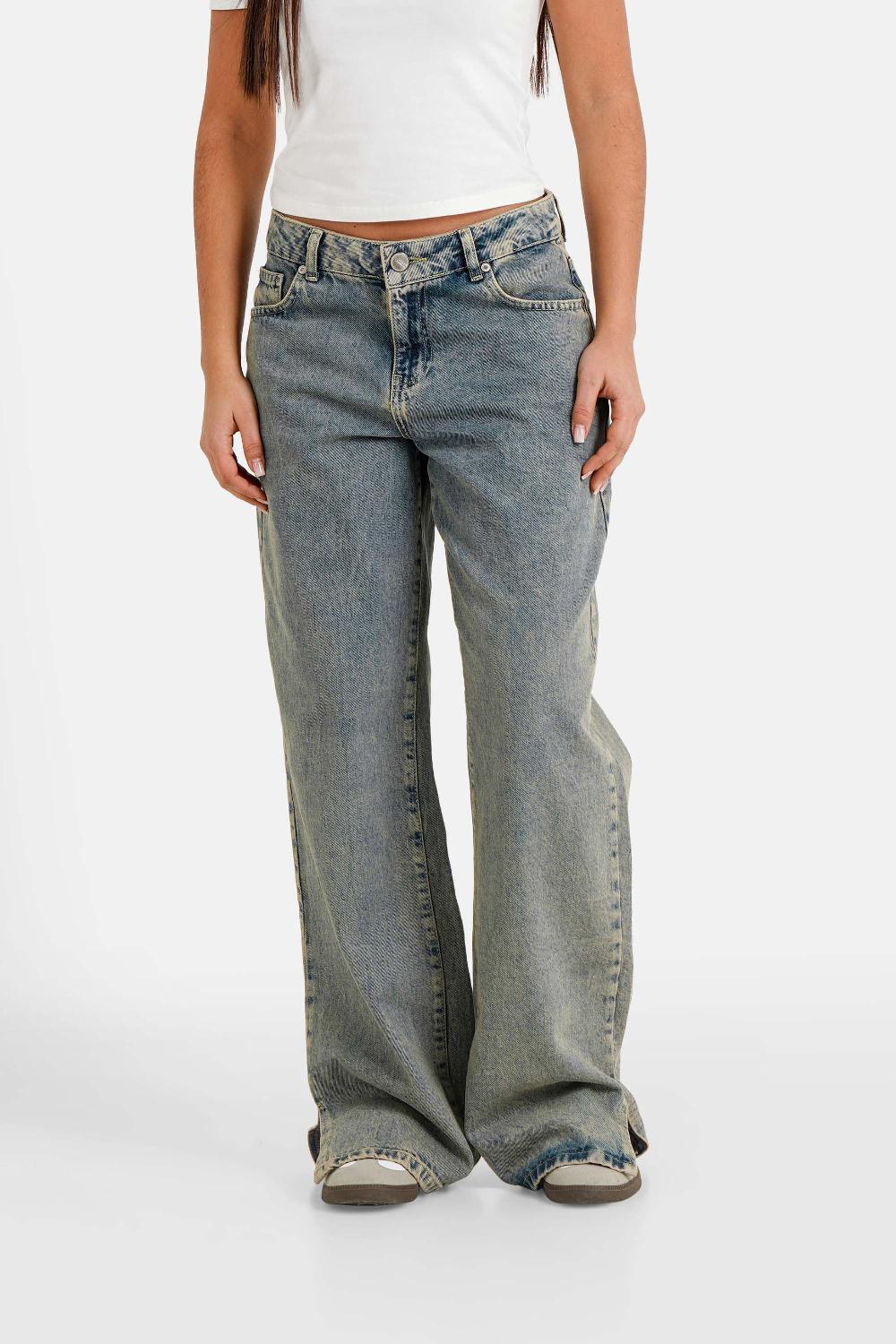 sixth june Jean denim Bleu foncé