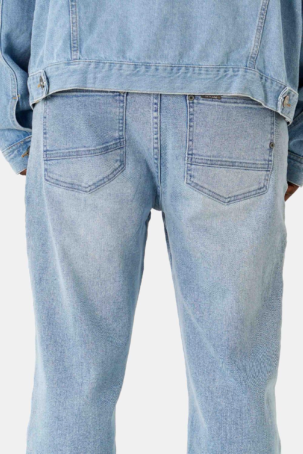Sixth June Jean Flare Bleu Clair