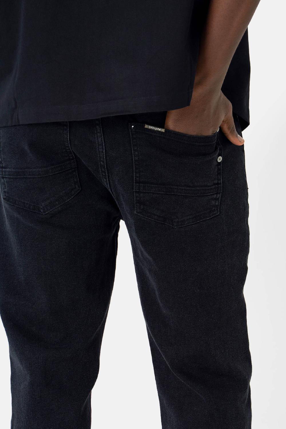 Sixth June Jean Flare Noir