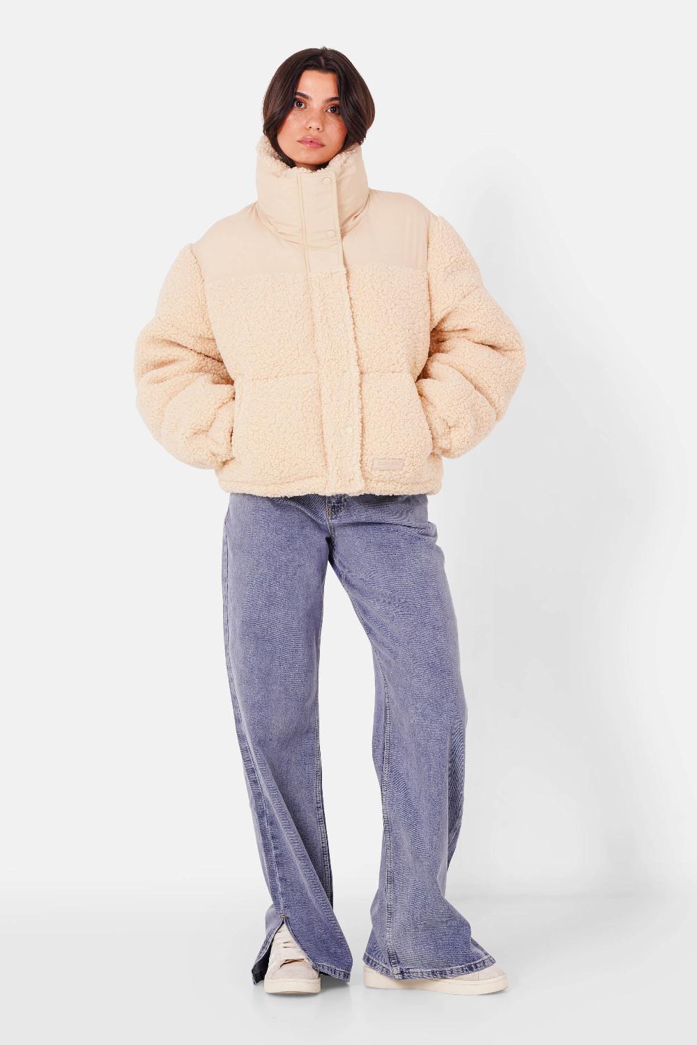 Sixth June Jeans Bas Ouvert Bleu Clair