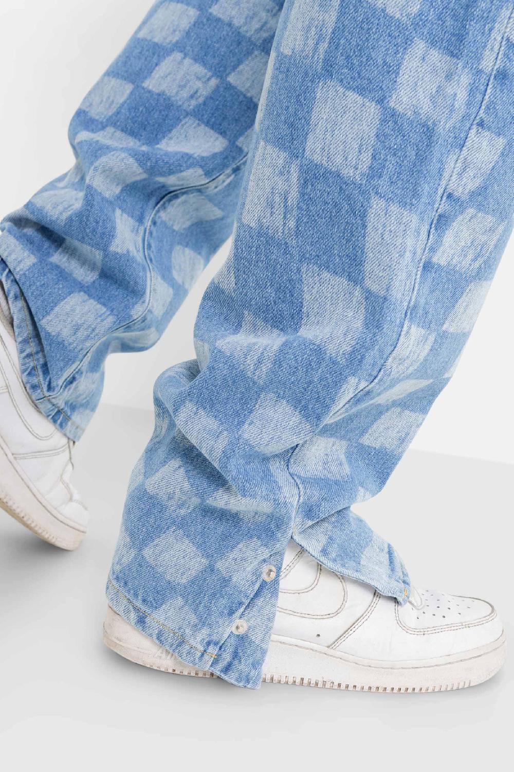Sixth June Jeans Damier Bleu