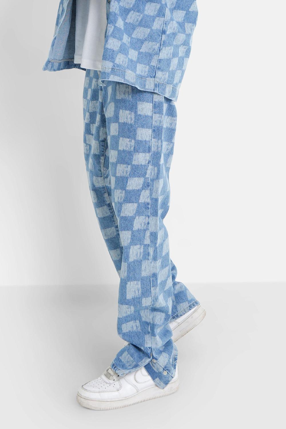 Sixth June Jeans Damier Bleu