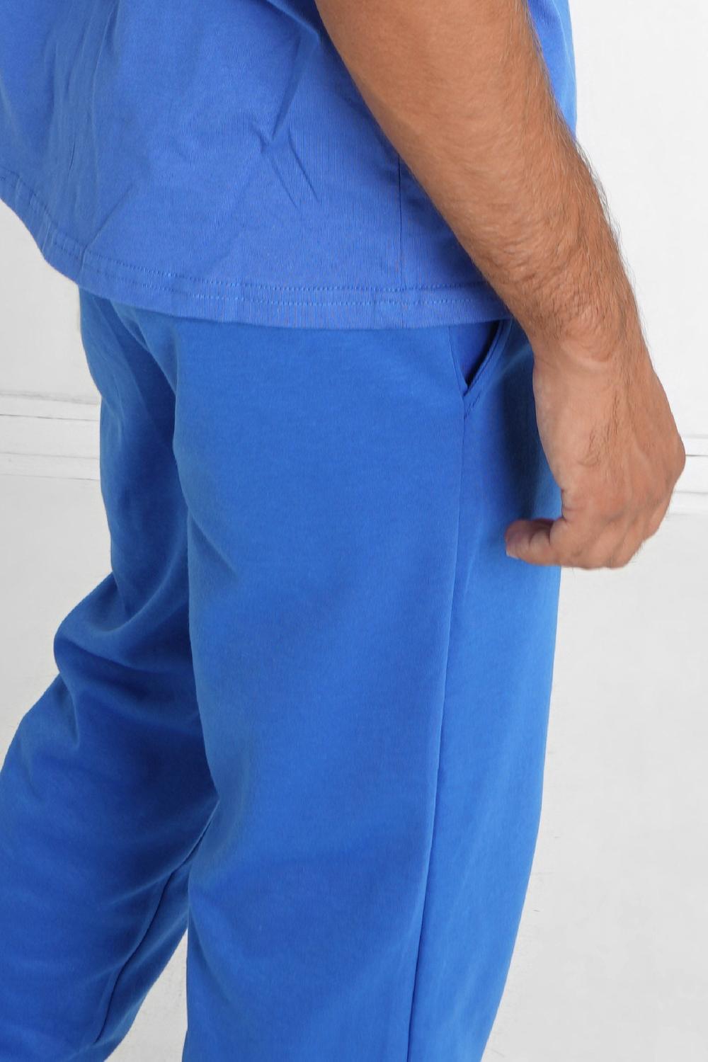 Sixth June Jogging Broderie Rétro Bleu